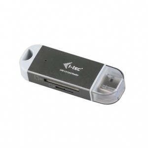 Obrzok i-tec USB 3.0 DUAL Card Reader micro   - U3CRDUO-GR