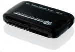 Obrázok produktu I-BOX 806 Čítačka kariet USB, 6 slotov, externá, čierna
