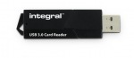 Obrzok produktu INTEGRAL taka pamaovch kariet USB 3.0,  2 sloty na karty,  ierna