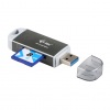 i-tec USB 3.0 DUAL Card Reader micro   - U3CRDUO-GR | obrzok .3
