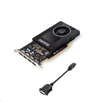 Obrzok HP Nvidia Quadro P2000 5GB 4xDP - 1ME41AA