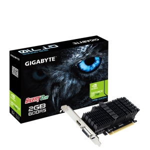 Obrzok GIGABYTE GT 710 Ultra Durable 2 pasiv 2GB GDDR5 - GV-N710D5SL-2GL
