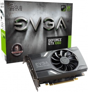 Obrzok EVGA GeForce GTX 1060 3GB GAMING - 03G-P4-6160-KR