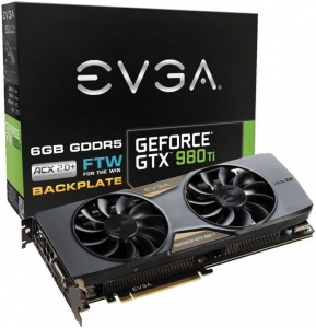 Obrzok EVGA GeForce GTX 980 Ti FTW GAMING ACX 2.0 - 06G-P4-4996-KR
