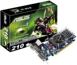 Obrzok ASUS nVidia GeForce 210-1GD3-L - 90-C1CS40-L0UANAYZ