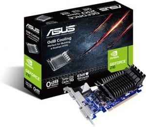 Obrzok ASUS nVidia GeForce 210-SL-TC1GD3-L - 90-C1CSI0-L0UANAYZ