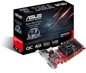 Obrzok ASUS AMD Radeon R7240-OC-4GD3-L - 90YV04T2-M0NA00