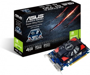 Obrzok ASUS nVidia GeForce GT730-4GD3 - 90YV06M0-M0NA00