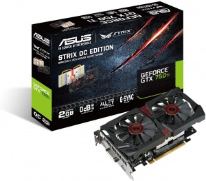 Obrzok ASUS nVidia GTX 750Ti-STRIX-GTX750TI-OC-2GD5 - 90YV06W0-M0NA00