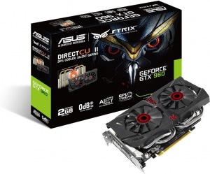 Obrzok ASUS Geforce GTX 960 STRIX-GTX960-DC2-2GD5 - 90YV07N1-M0NA00
