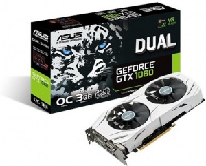 Obrzok ASUS DUAL-GTX1060-O3G 3GB - 90YV09X3-M0NA00