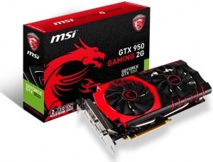 Obrzok MSI GTX 950 GAMING 2G - GTX 950 GAMING 2G