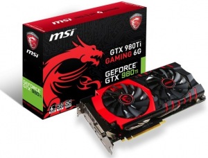 Obrzok MSI GeForce GTX 980 Ti GAMING - GTX 980Ti GAMING 6G