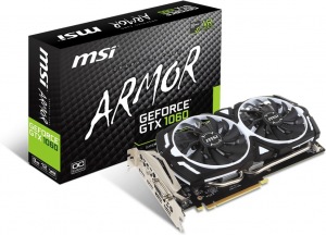 Obrzok MSI GTX 1060 ARMOR 3G OC - GTX 1060 ARMOR 3G OC