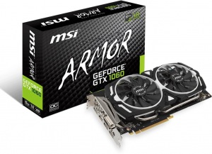 Obrzok MSI GTX 1060 ARMOR 6G OC - GTX 1060 ARMOR 6G OC
