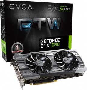 Obrzok EVGA GeForce GTX 1080 FTW GAMING ACX 3.0 - 08G-P4-6286-KR