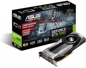 Obrzok Asus GeForce GTX 1080 FOUNDERS EDITION - 90YV09W0-U0NM00