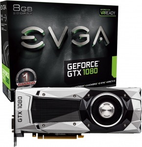 Obrzok EVGA GeForce GTX 1080 FOUNDERS EDITION - 08G-P4-6180-KR