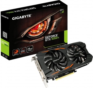 Obrzok Gigabyte GeForce GTX 1050 Windforce OC 4G - GV-N105TWF2OC-4GD