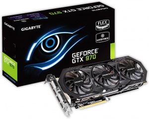 Obrzok Gigabyte nVidia GeForce GV-N970WF3OC-4GD - GV-N970WF3OC-4GD