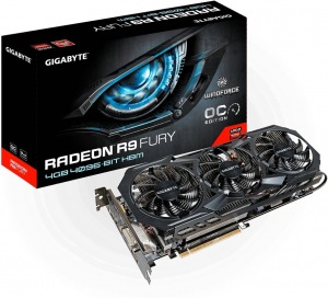 Obrzok Gigabyte Radeon R9 FURY - GV-R9FURYWF3OC-4GD