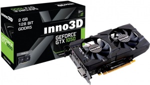 Obrzok Inno3D GeForce GTX 1050 Twin X2 - N1050-1DDV-E5CM