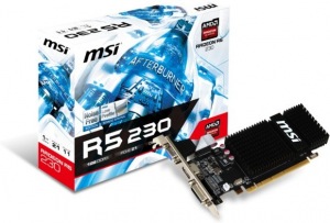 Obrzok MSI AMD Radeon R5 230 1GD3H LP - R5_230_1GD3H_LP