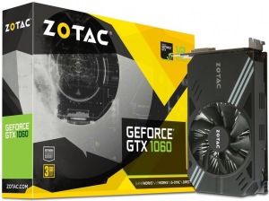 Obrzok ZOTAC GeForce GTX 1060 3G - ZT-P10610A-10L