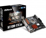 Obrzok produktu ASRock H110M-ITX / AC,  H110,  DualDDR4-2133,  SATA3,  M.2,  HDMI,  DVI,  mITX