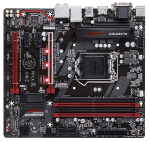 Obrzok GIGABYTE B250M-Gaming 3 (rev. 1.0) - GA-B250M-Gaming_3