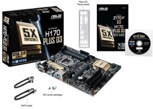 Obrzok Asus H170-PLUS D3  - 90MB0LW0-M0EAY0