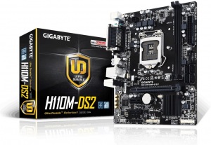 Obrzok GIGABYTE H110M-DS2 (rev. 1.0) - GA-H110M-DS2