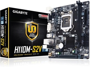 Obrzok GIGABYTE H110M-S2V (rev. 1.0) - GA-H110M-S2V