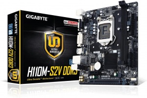Obrzok GIGABYTE H110M-S2H DDR3 (rev. 1.0) - GA-H110M-S2V DDR3