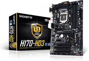 Obrzok GIGABYTE H170-HD3 (rev. 1.0) - GA-H170-HD3