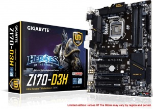 Obrzok GIGABYTE Z170-D3H (rev. 1.0) - GA-Z170-D3H