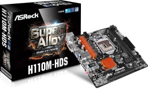 Obrzok ASRock H110M-HDS - H110M-HDS