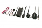 Obrázok produktu PremiumCord USB 2.0 - IDE + SATA adapter s kabelem a přídavným zdrojem