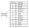 COM port - 30 cm - zadn zslepka do case - 12CF1-1CM001-31R | obrzok .2