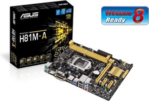 Obrzok ASUS H81M-A - 90MB0GG0M0EAY0