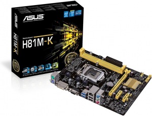 Obrzok ASUS H81M-K - 90MB0HI0-M0EAY0