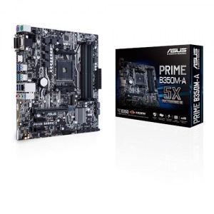 Obrzok ASUS PRIME B350M-A soc.AM4 B350 DDR4 mATX PCIe USB3 GL iG D-Sub DVI HDMI - 90MB0TE0-M0EAY0