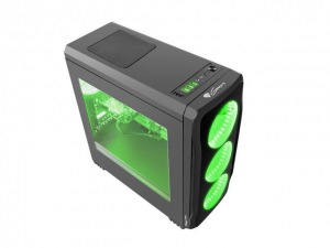 Obrzok Genesis PC case TITAN 750 GREEN MIDI TOWER USB 3.0 - NPC-1127