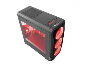 Obrzok Genesis PC case TITAN 750 RED MIDI TOWER USB 3.0 - NPC-1125