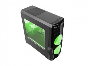 Obrzok Genesis PC case TITAN 800 GREEN MIDI TOWER USB 3.0 - NPC-1130