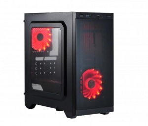 Obrzok X2 ATX pc gamer case - G1415G - X2-G1415G/W-U3-2RL