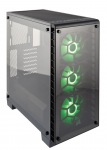 Obrzok produktu Corsair PC skria Crystal Series 460X RGB Tempered Glass,  Compact ATX Mid-Tower