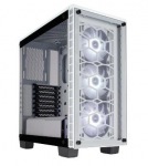 Obrzok produktu Corsair PC skria Crystal Series 460X RGB Compact ATX Mid-Tower, tvrden sklo, bie