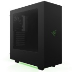 Obrzok produktu NZXT PC skrinka S340 RAZER pecilna edcia,  ierno-zelen s logom