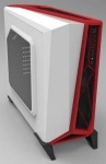 Obrzok produktu Corsair PC skria Carbide Series SPEC-ALPHA Micro-ATX,  Mini Itx,  bielo-erven